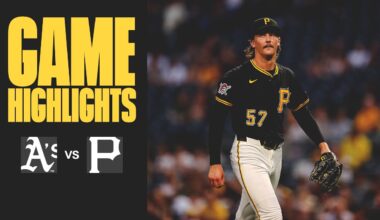 Bubba Chandler Dominates in Pirates Win | Athletics vs. Pirates Game Highlights (9/20/25)