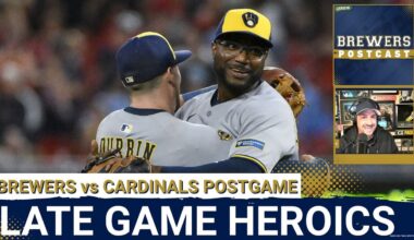 BREWERS POSTCAST: Brewers STUN Cardinals in Extra Innings Thriller | Magic Number DROPS to 1