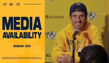Roman Josi Media Availability - Training Camp: Sept. 18, 2025
