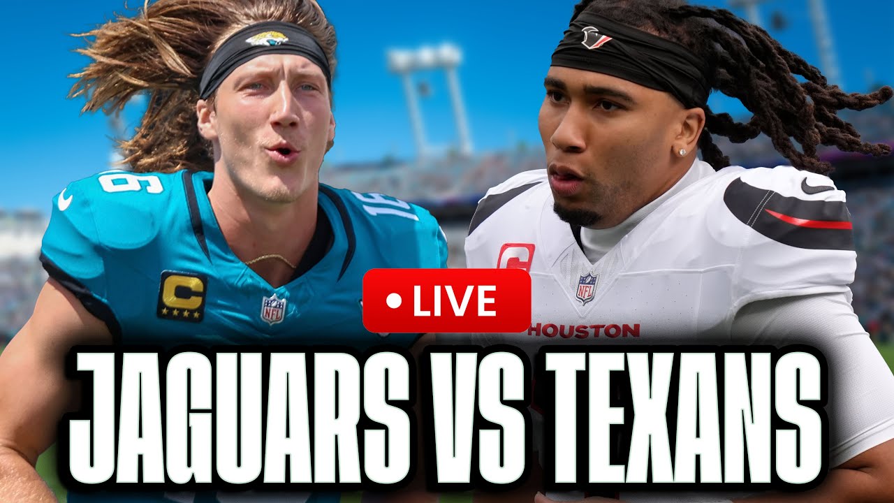 🚨 LIVE: Houston Texans at Jacksonville Jaguars GameCast!