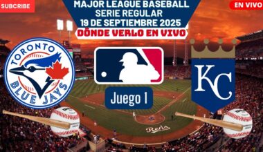 ⚾️Toronto Blue Jays vs Kansas City Royals⚾️Dónde Ver El Partido EN VIVO|Juego 1 MLB 2025