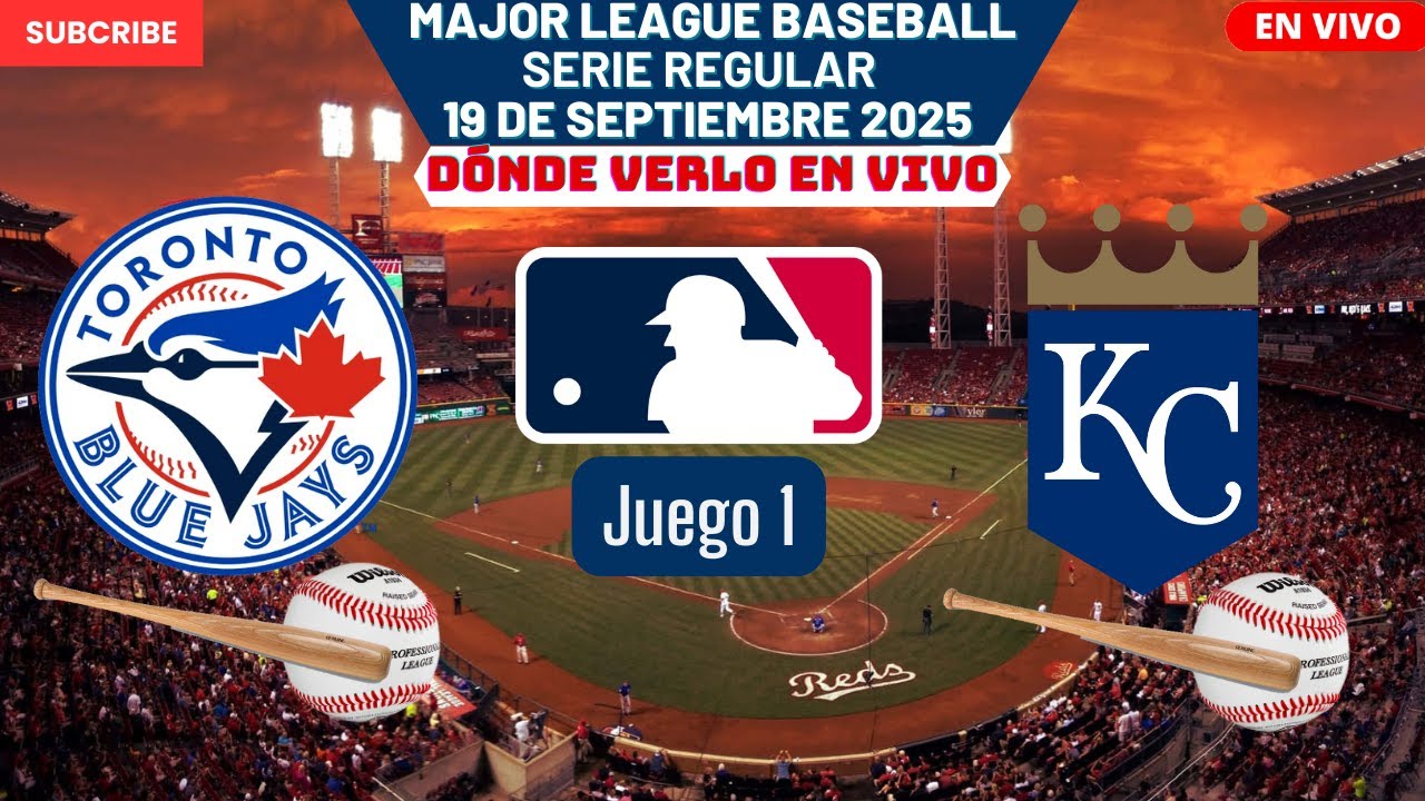 ⚾️Toronto Blue Jays vs Kansas City Royals⚾️Dónde Ver El Partido EN VIVO|Juego 1 MLB 2025