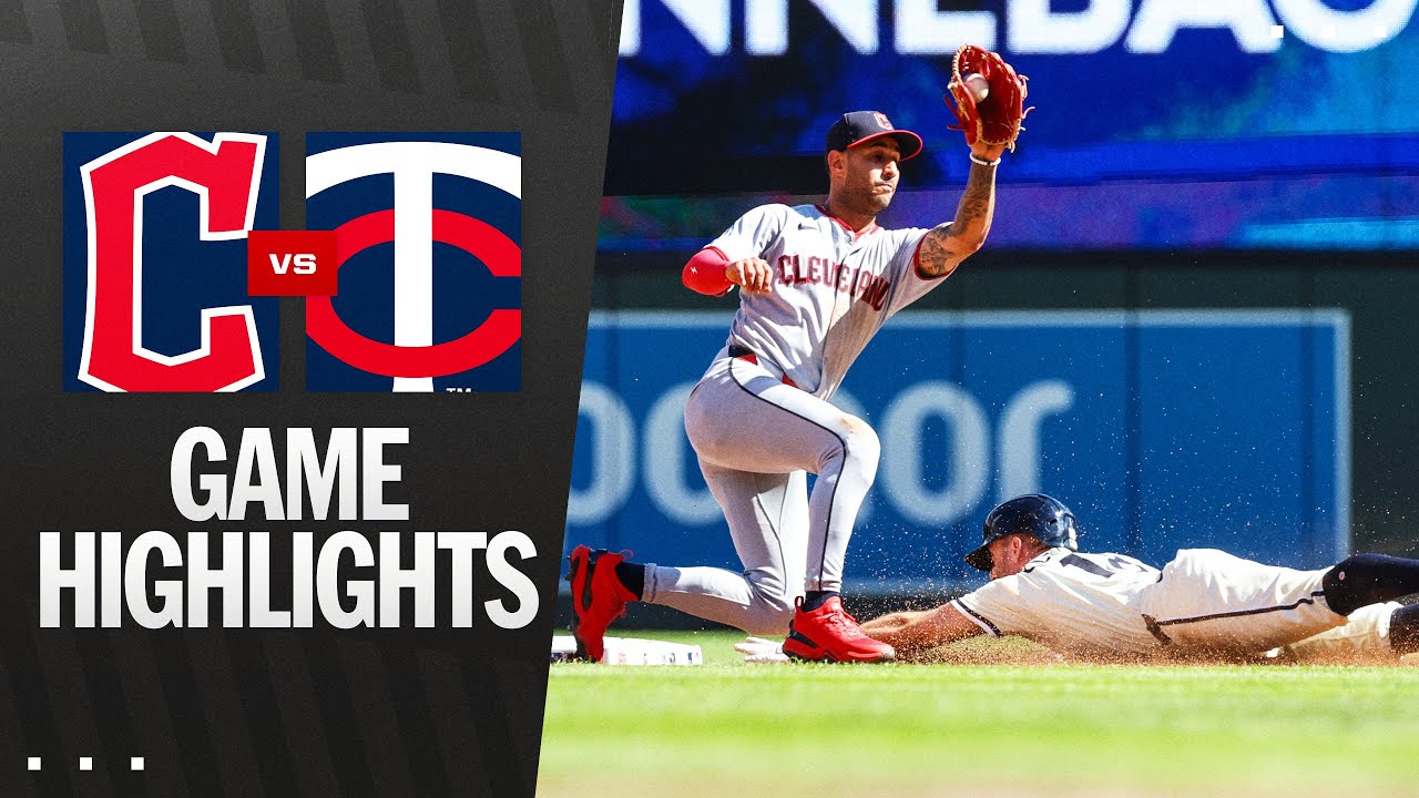 Guardians vs. Twins Game Highlights (9/21/25) | MLB Highlights