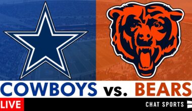 Cowboys vs. Bears Live Streaming Scoreboard, Play-By-Play, Highlights & Stats | NFL Week 3 On FOX
