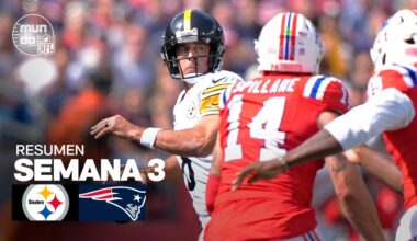 Pittsburgh Steelers vs. New England Patriots | Resumen NFL español - Semana 3 | NFL Highlights 2025