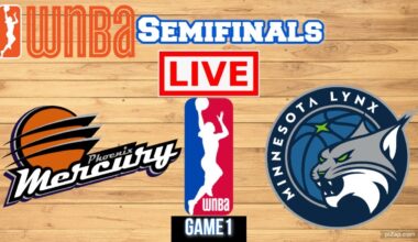 Live: Phoenix Mercury Vs Minnesota Lynx | WNBA | Semifinals | Live Scoreboard | Play By Play