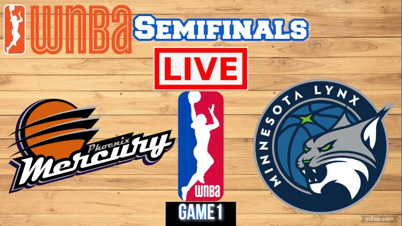 Live: Phoenix Mercury Vs Minnesota Lynx | WNBA | Semifinals | Live Scoreboard | Play By Play