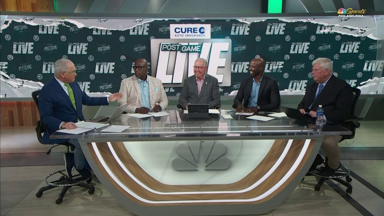 Eagles remain undefeated after wild Week 3 finish vs. Rams | Eagles Postgame Live