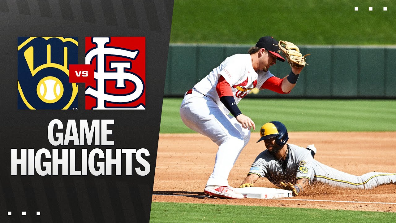 Brewers vs. Cardinals Game Highlights (9/21/25) | MLB Highlights