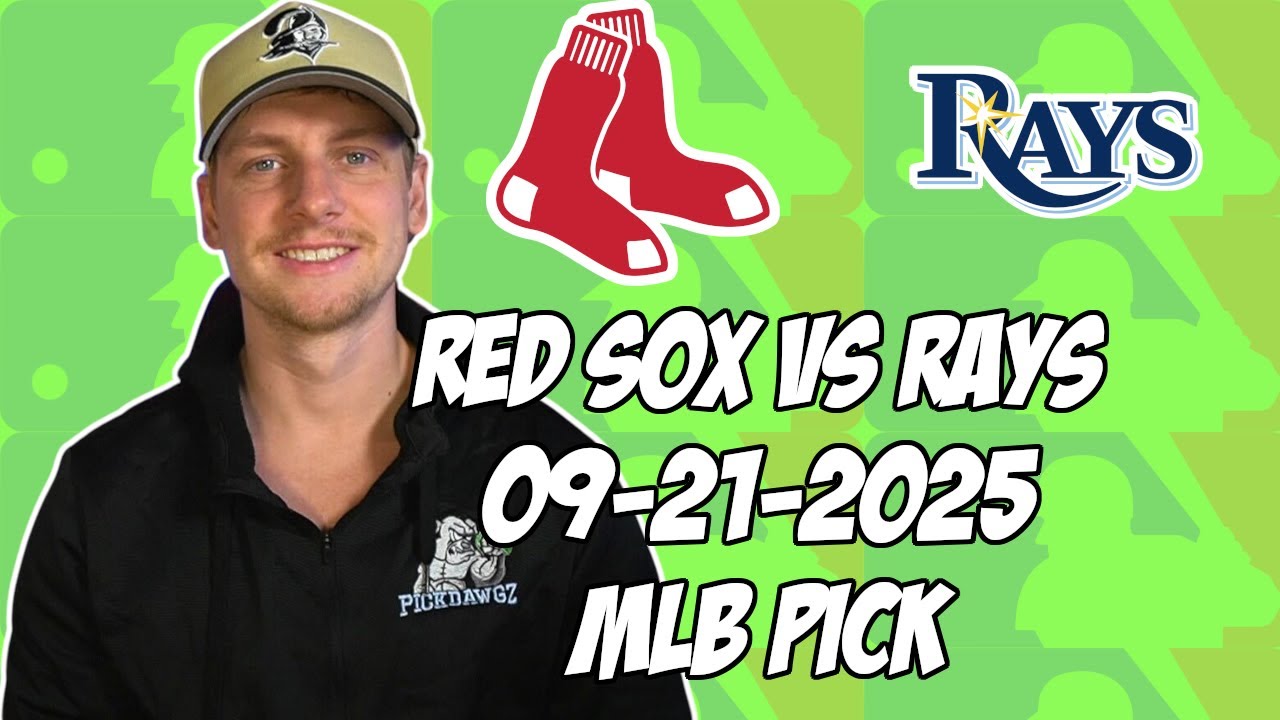 Boston Red Sox vs Tampa Bay Rays 9/21/25 MLB Pick & Prediction | MLB Betting Tips