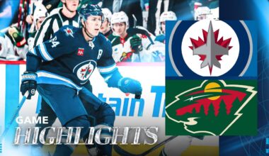 Winnipeg Jets vs. Minnesota Wild - Game Highlights