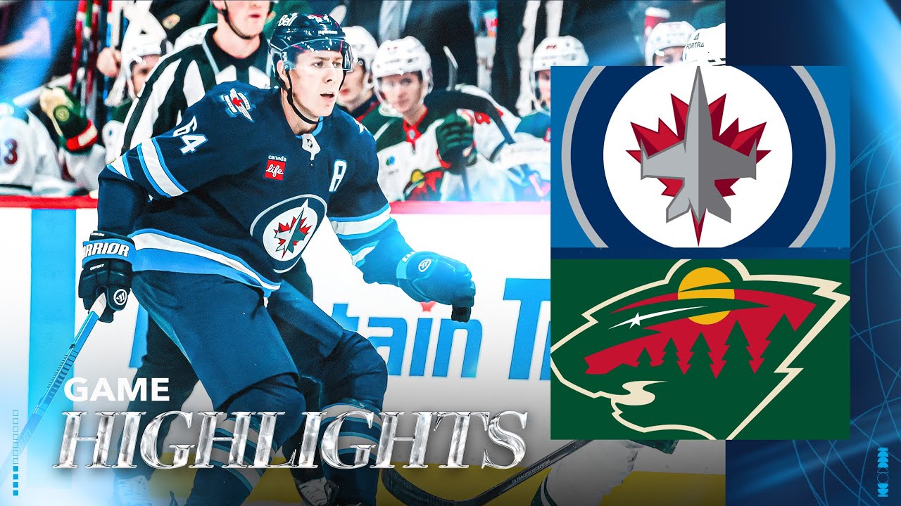 Winnipeg Jets vs. Minnesota Wild - Game Highlights