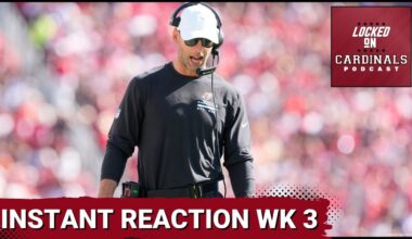 OFFENSIVE LOSS As Cardinals Embarrass themselves in Week 3