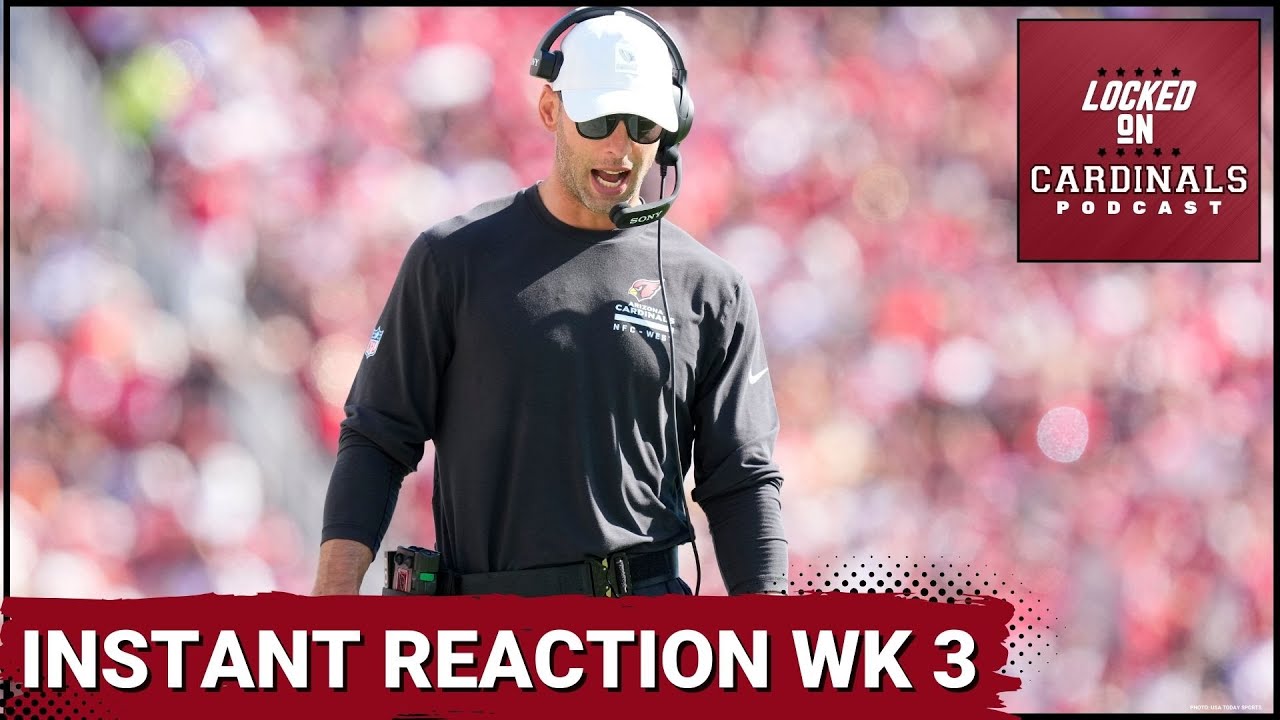 OFFENSIVE LOSS As Cardinals Embarrass themselves in Week 3