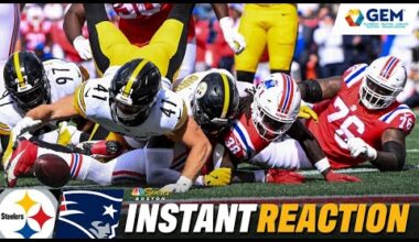 INSTANT REACTION: Patriots 'aren't good enough' to overcome five-turnover day in loss to Steelers
