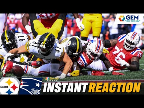 INSTANT REACTION: Patriots 'aren't good enough' to overcome five-turnover day in loss to Steelers