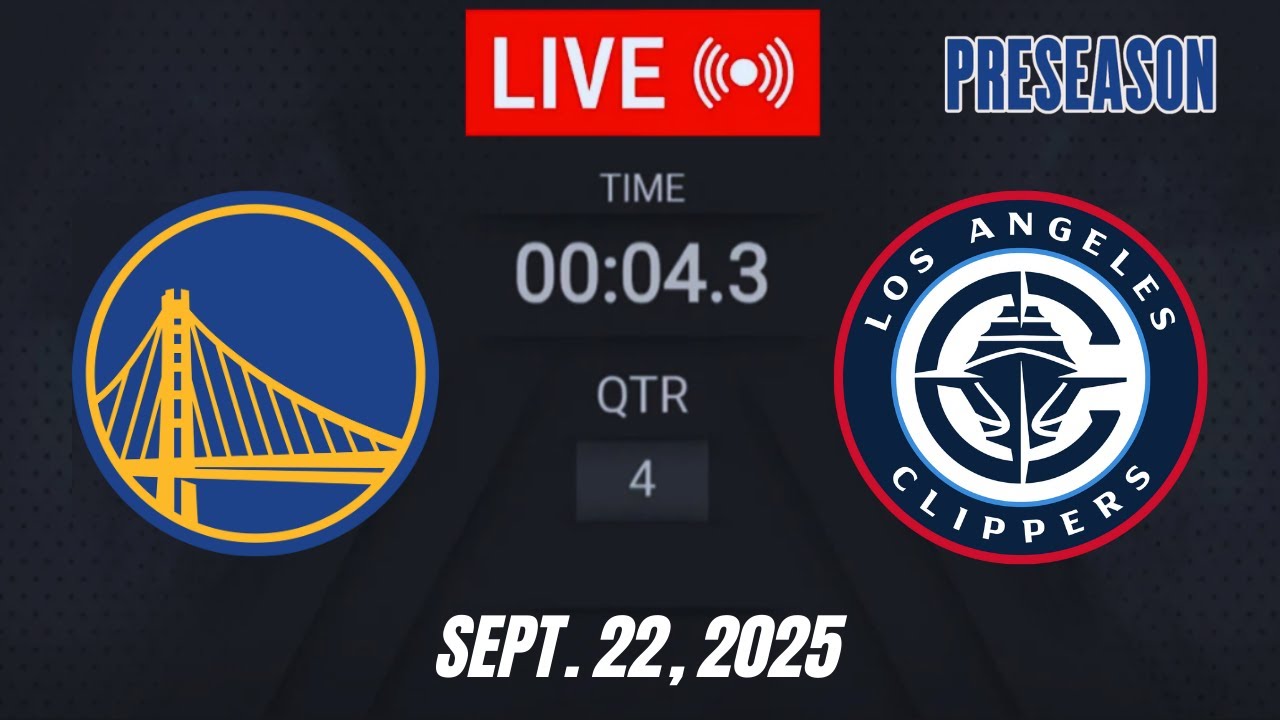 NBA LIVE! Golden State Warriors vs LA Clippers September 22, 2025 Warriors vs Clippers 2K Preseason