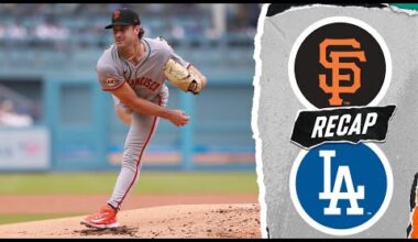 Giants vs. Dodgers Game Highlights (9/21/25) | MLB Highlights