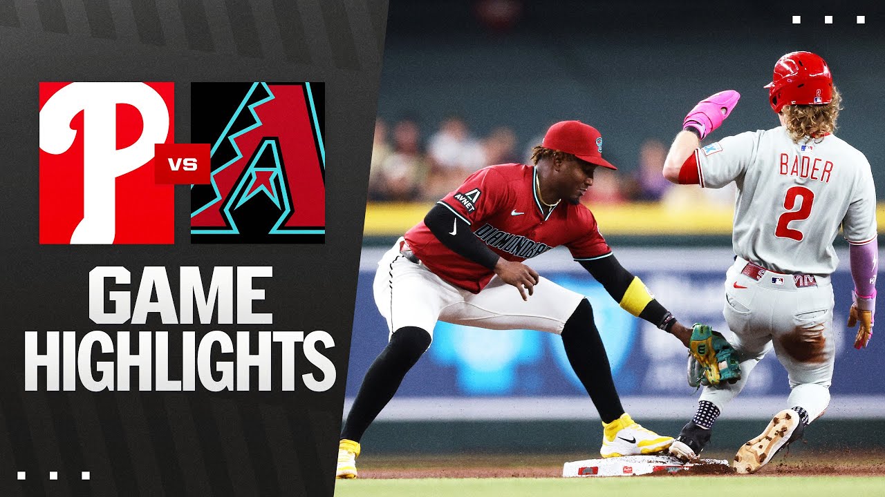 Phillies vs. D-backs Game Highlights (9/21/25) | MLB Highlights