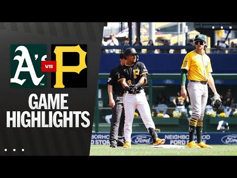 Athletics vs. Pirates Game Highlights (9/21/25) | MLB Highlights
