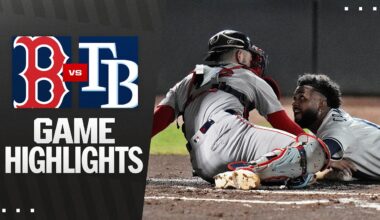 Red Sox vs. Rays Game Highlights (9/21/25) | MLB Highlights