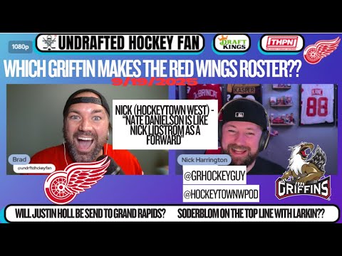 Larkin and Raymond playing with Soderblom?? Who fills the first line center on the Detroit Red Wings