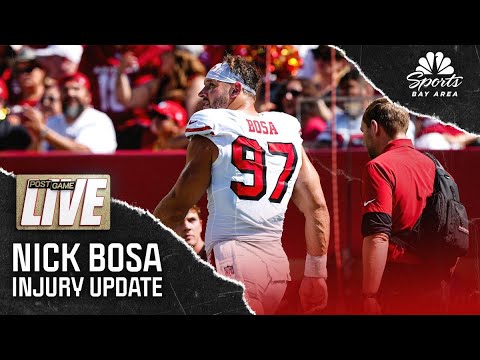 Breaking down impact of Nick Bosa's knee injury from 49ers' win over Cardinals | NBCSBA