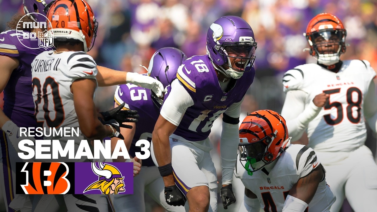 Cincinnati Bengals vs. Minnesota Vikings | Resumen NFL en español - Semana 3 | NFL Highlights 2025