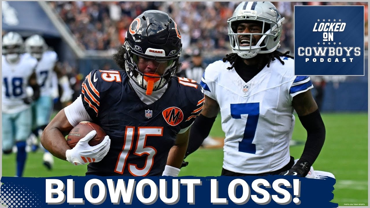 DISASTER: Dallas Cowboys CRUSHED by Chicago Bears | Sinking Ship?