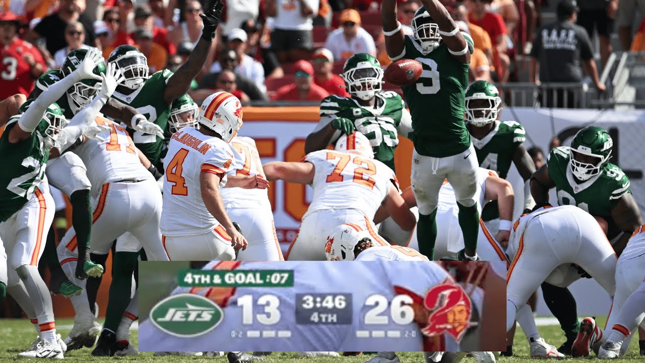 Jets vs. Bucs turns into a nail biter! | New York Jets vs. Tampa Bay Buccaneers