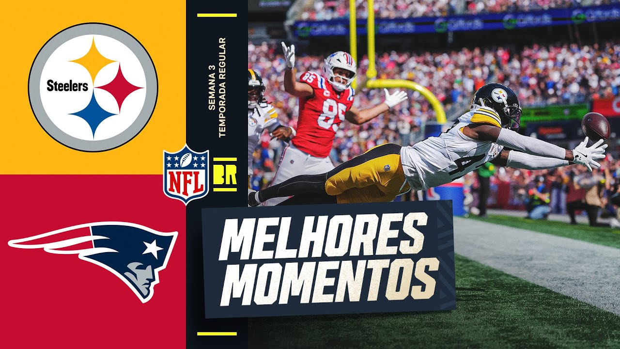 Pittsburgh Steelers vs New England Patriots | Melhores Momentos | NFL 2025