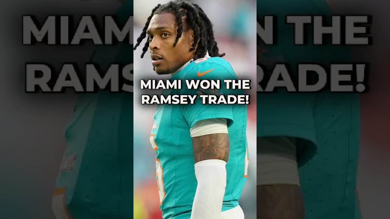 Miami Dolphins WON The Jalen Ramsey Trade! #shorts #nfl #miamidolphins