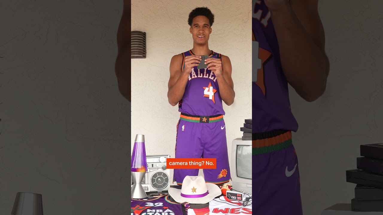 📽️ Throwing it back to a guess the 90's item with Ryan and Oso! #shorts | Phoenix Suns