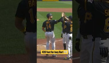 Joey just went YARD!