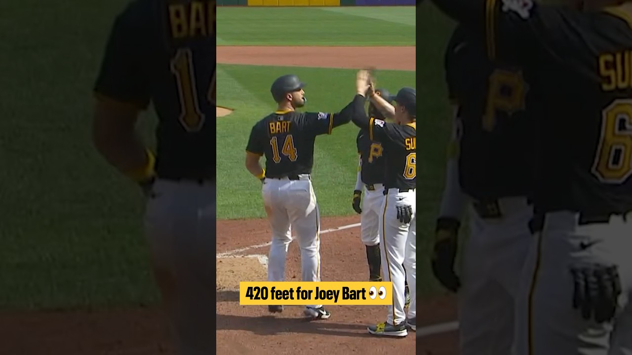 Joey just went YARD!