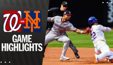 Nationals vs. Mets Game Highlights (9/21/25) | MLB Highlights