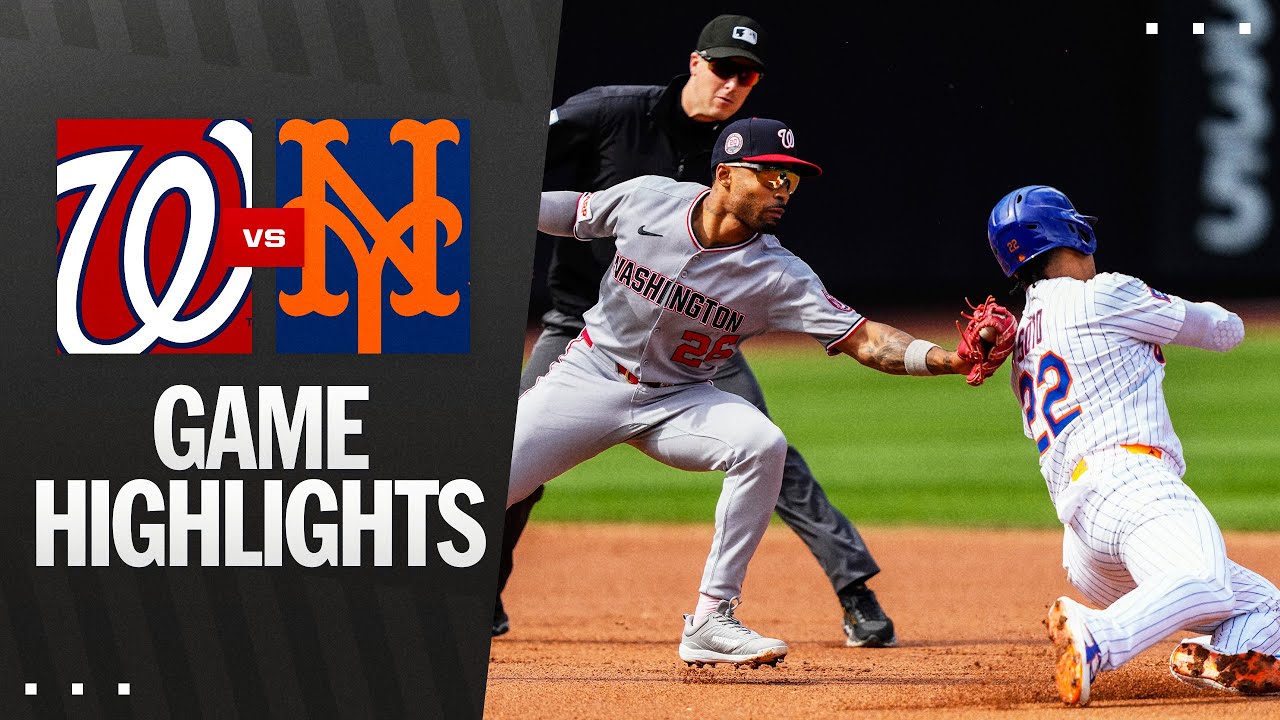 Nationals vs. Mets Game Highlights (9/21/25) | MLB Highlights