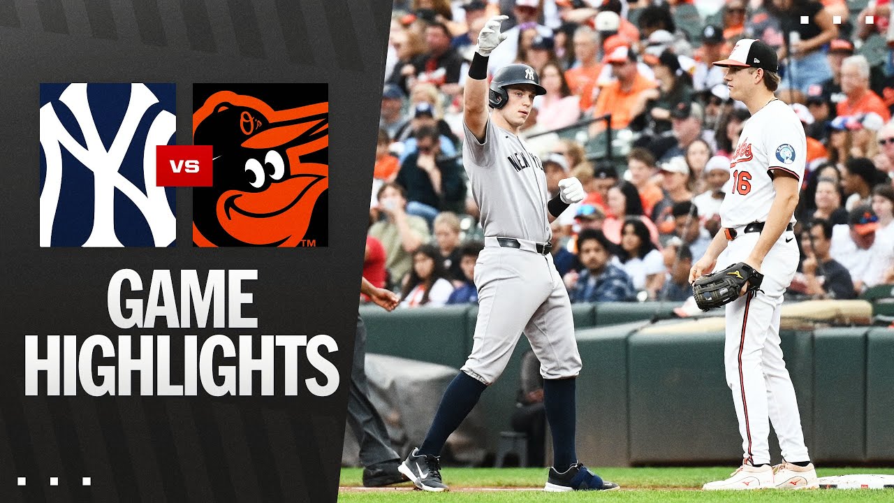 Yankees vs. Orioles Game Highlights (9/21/25) | MLB Highlights
