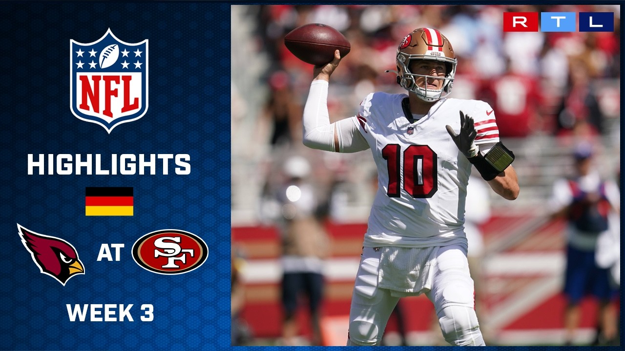Arizona Cardinals at San Francisco 49ers | 🇩🇪 NFL Highlights | RTL Sport