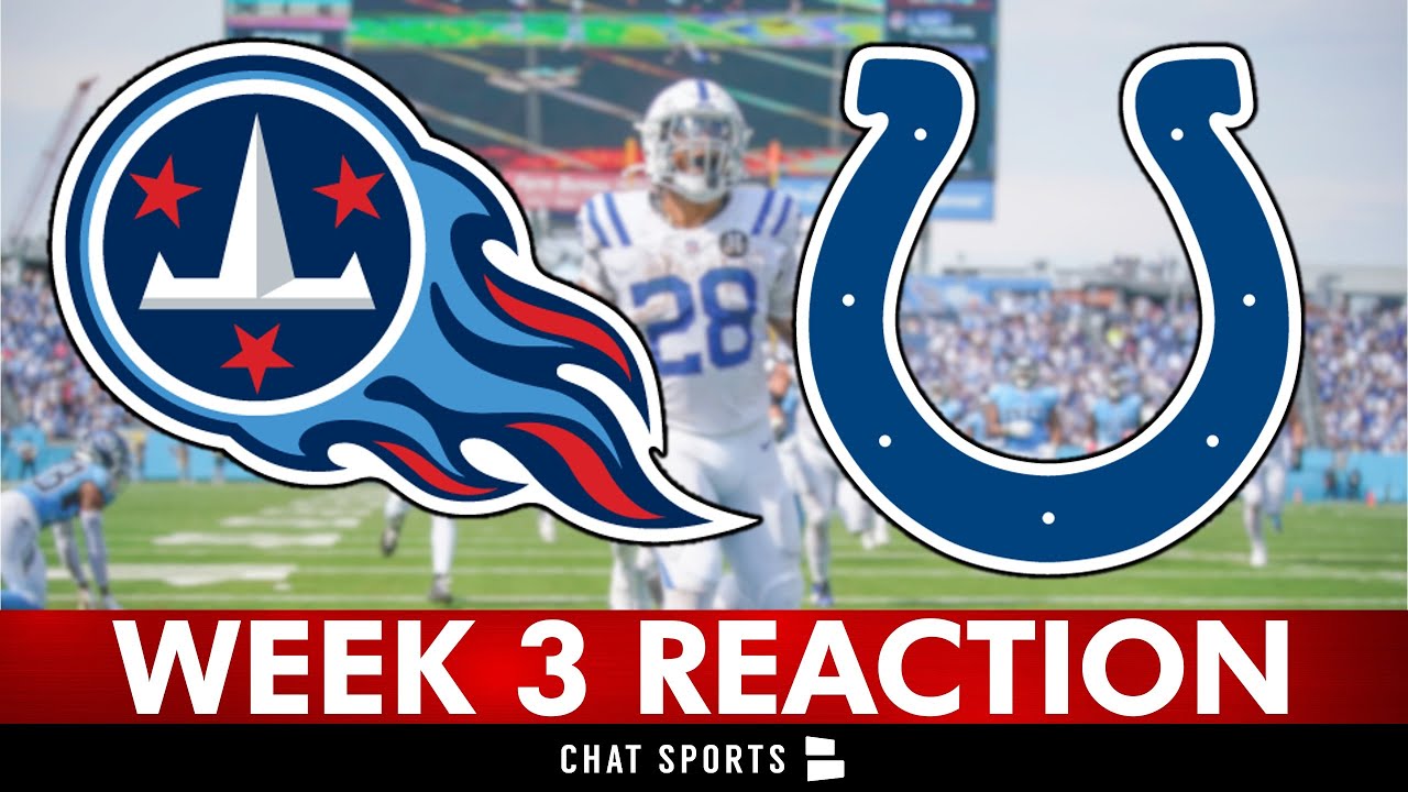 ALL DUDS NO STUDS! Tennessee Titans Get Embarrassed By The Indianapolis Colts 41-20 | Reaction