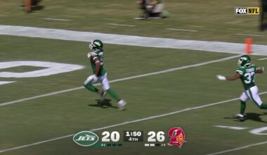 What just happened!?! Jets take the lead with blocked FG turned TD