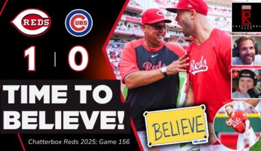 CINCINNATI REDS HOLD PLAYOFF SPOT AFTER SWEEP OF CHICAGO CUBS! | Chatterbox Reds Podcast, Highlights