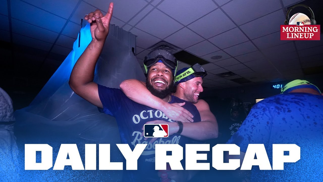 Blue Jays eye AL East title after berth, AL Central race heats UP | Morning Lineup (MLB Daily Recap)