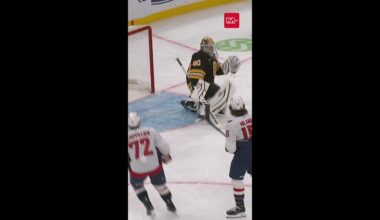 Washington Capitals with a Goal vs Boston Bruins