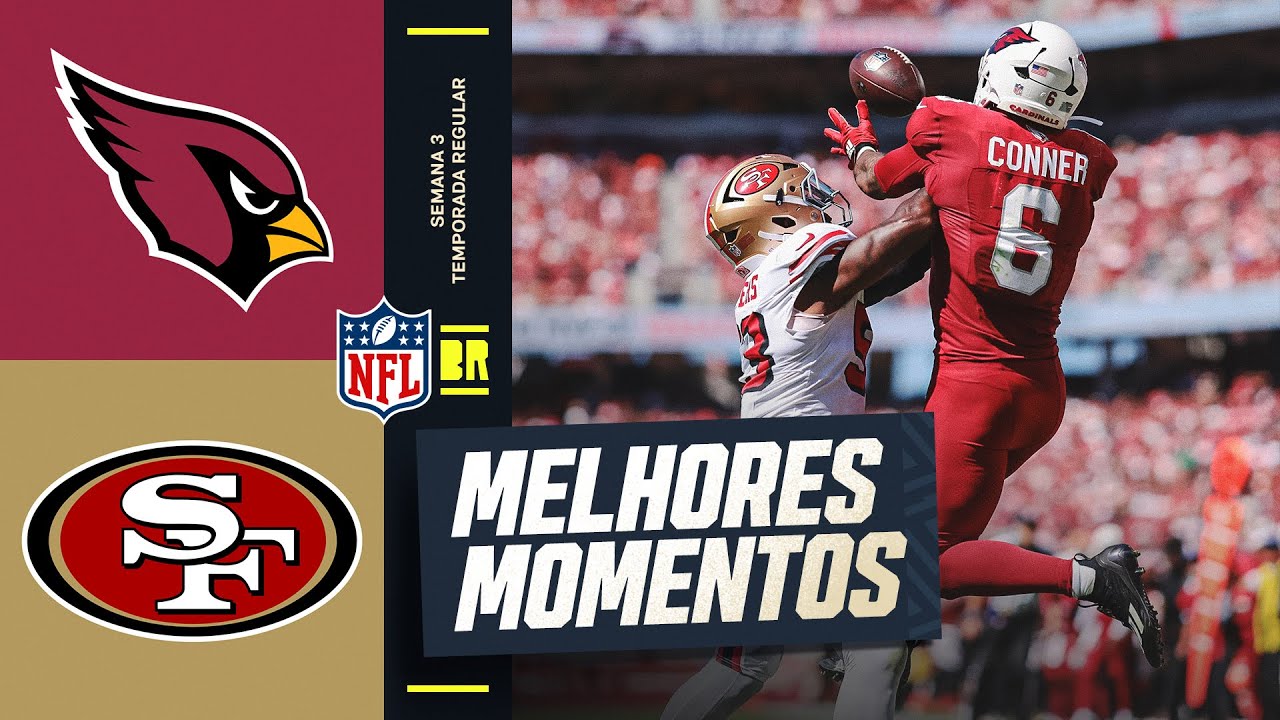 Arizona Cardinals vs San Francisco 49ers | Melhores Momentos | NFL 2025