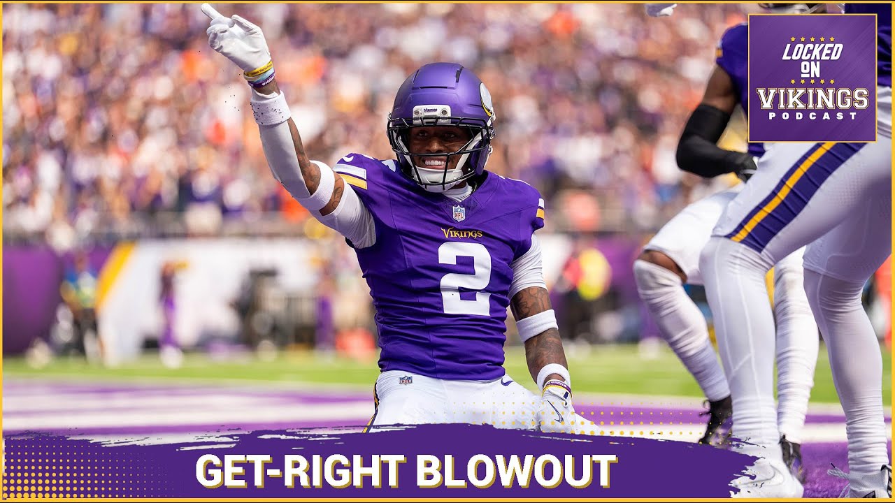 Minnesota Vikings Get Right By SMASHING Cincinnati Bengals