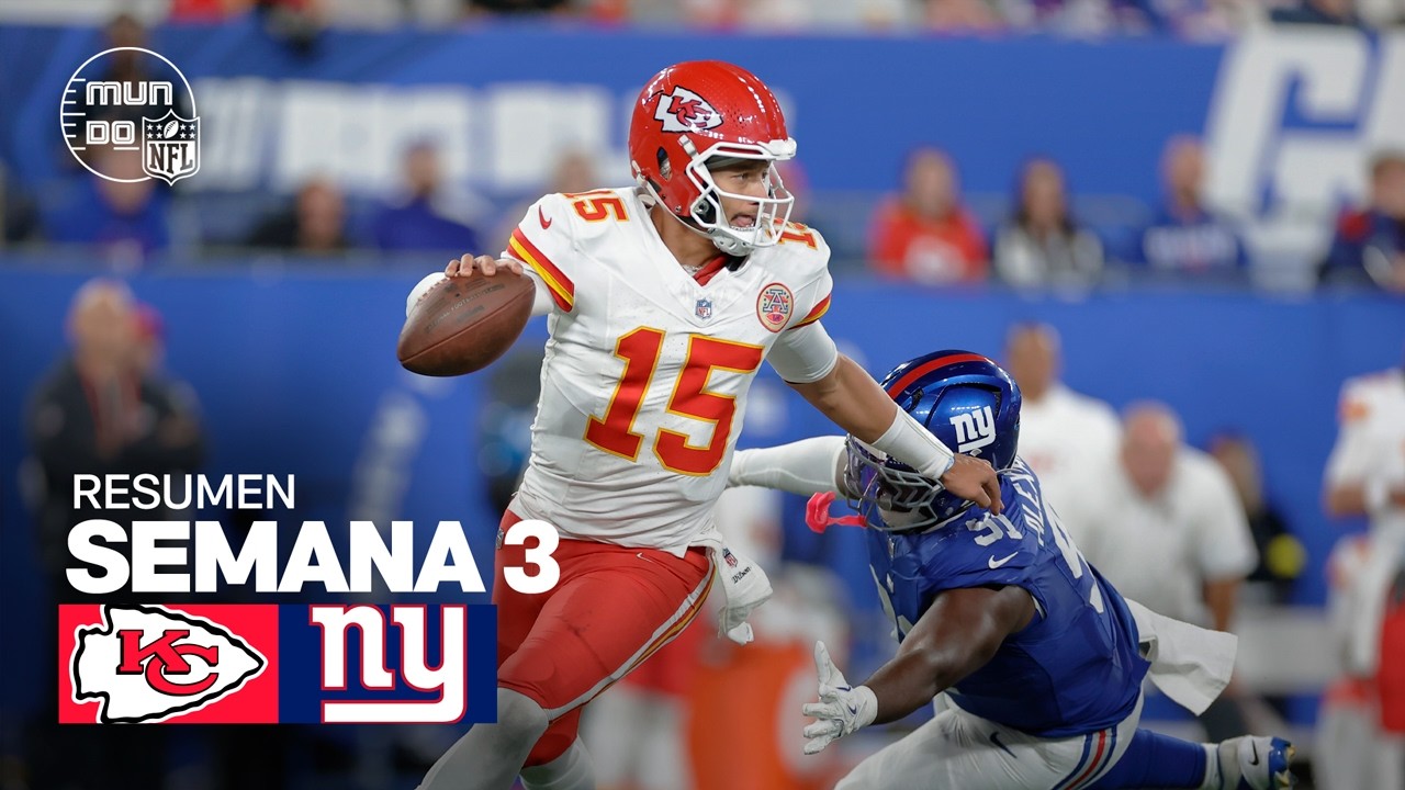 Kansas City Chiefs vs. New York Giants | Resumen NFL en español - Semana 3 | NFL Highlights 2025