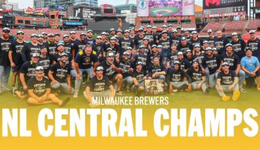 2025 NL Central Champions: Milwaukee Brewers