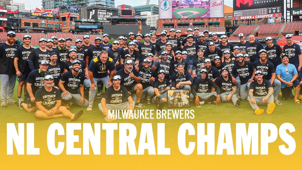 2025 NL Central Champions: Milwaukee Brewers
