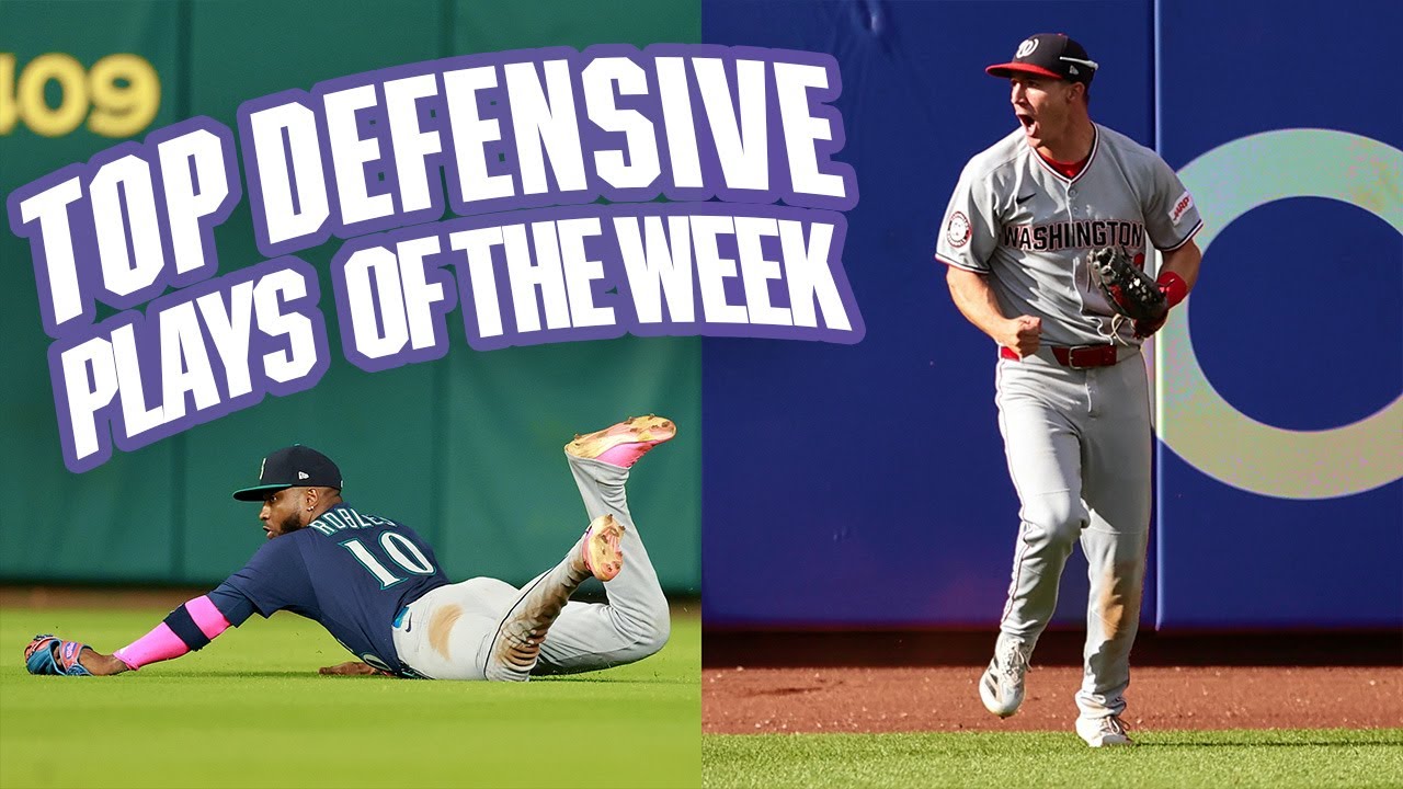Here are the BEST defensive plays of the week! (feat. Jacob Young, Victor Robles and MORE!)